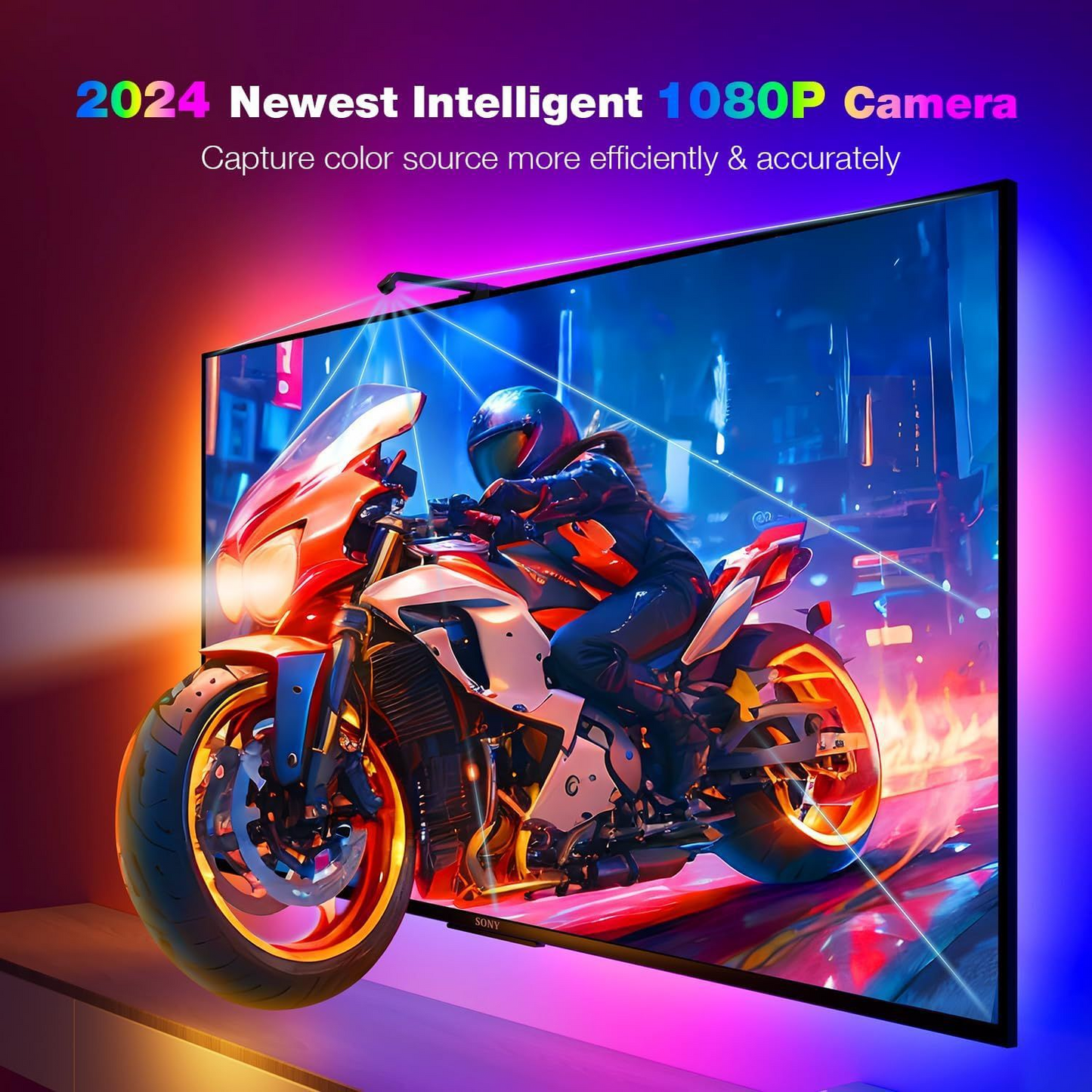 Immersive TV Backlight Kit